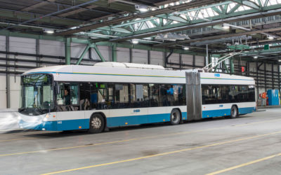 Kruchs Trolleybus Checkpoint bei den VBZ in Betrieb genommen